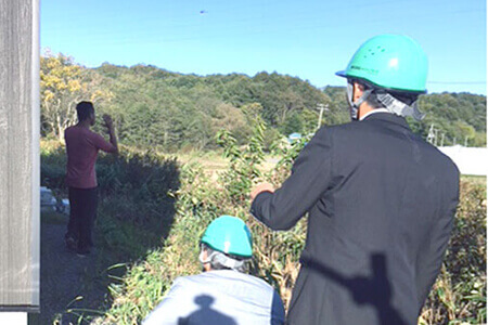 震度6強 むかわ豊城M様邸検査 及び近況報告