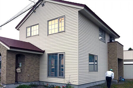 震度6強 早来M様邸 検査及び近況報告