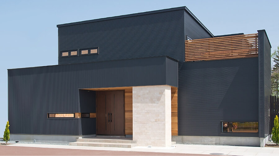 シンプルモダンな洗礼された外観