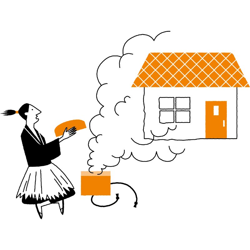 換気による木材の劣化防止